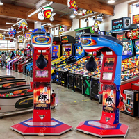 China Factory's Coin-Operated Arcade Fitness Punch Game Equipment Máquina de prueba de fuerza máxima Puño de boxeo Hecho de metal duradero