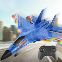 Avion RC SU-27 résistant aux chutes, modèle d'avion télécommandé anti-chute, cadeau d'anniversaire pour enfants