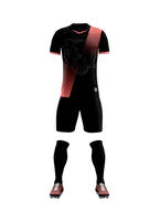 Maillot de football de haute qualité, matériau en polyester super respirant, maillot de football par sublimation personnalisé pour l'entraînement en club
