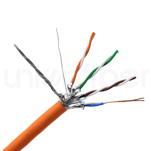 Câble réseau Cat7 sans outil <span class=keywords><strong>5m</strong></span> 15m S/FTP 23AWG Cuivre nu 10 Gbps 600 MHz Prise modulaire Câble réseau intérieur - Product Image 1
