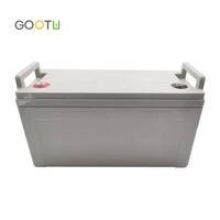 GOOTU Batterie gel solaire 12V 100Ah 200Ah 250Ah Stockage d'énergie à cycle profond Batteries plomb-acide 12Volt