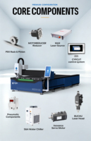 Machine de découpe laser à fibre compacte TIANCHEN NS3015M pour acier inoxydable, acier au carbone, aluminium, découpeuse laser CNC 3015