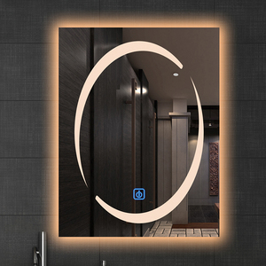 Trucco illuminato rettangolo intelligente Led specchio da bagno con luce a Led - Product Image 1