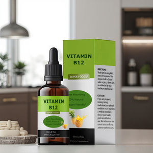 Fábrica preço vitamina B12 líquido gotas para Energy Boost personalizado rótulo vitamina B12 gotas - Product Image 2