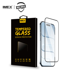 Bán Buôn Đầy Đủ Bìa Keo Dễ Dàng Áp Dụng Tempered Glass Kính Bảo Vệ Cho <span class=keywords><strong>Iphone</strong></span> 12 13 14 15 16 17 Pro Max Không Khí Bảo Vệ Màn Hình - Product Image 5