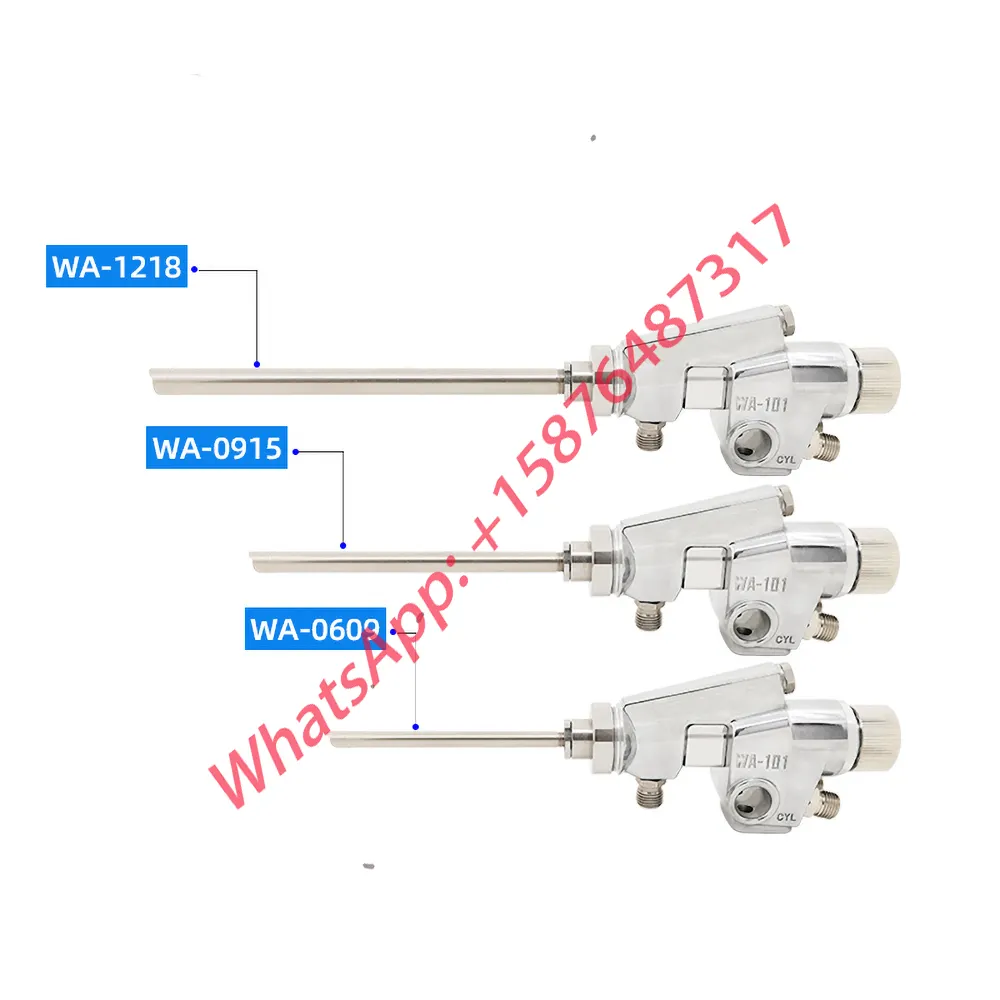 90/150/180mm Súng phun lớp phủ bên trong mở rộng vòi phun tự động súng phun WA-101 bên trong lớp phủ tự động súng sơn máy