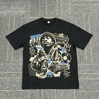 T-shirt graphique délavé à l'acide, impression DTG, design personnalisé, t-shirts pour hommes, fabricant de t-shirts, impression DTG personnalisée, t-shirt graphique vintage, t-shirt en coton
