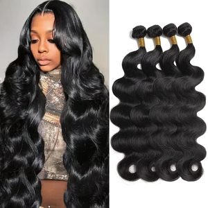 Ciocche di Capelli Umani 15A Ondulati, Capelli Vergini Vietnamiti Non Trattati, Ciocche di Capelli Remy Grezzi per Donne, Colore Naturale - Product Image 1