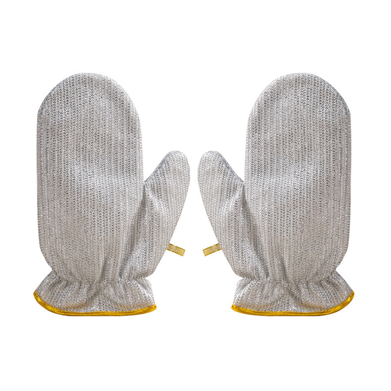 Silver thread glove, single glove