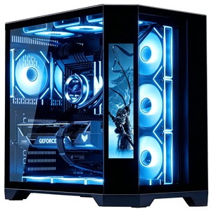 Caja de computadora SAMA PC de vidrio templado ATX CPU Gaming Gabinete de PC de escritorio Chasis de computadora con pantalla - Product Image 4