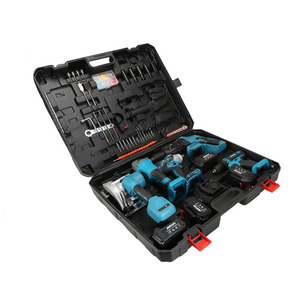 21V Combination Brushless Portable Cordless <b>Power</b> <b>Tool</b> Set 5pcs Hammer Impact Drill Angle Wrench Circular Saw - Product Image 2