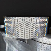 Ruban réfléchissant en PET, imperméable, fluorescent, à forte adhérence, pour la sécurité des remorques et des camions