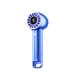 2024 New Arrival USB Mini Fan 3 Speed Wind Air Cooling Portable Desktop Handheld With Rechargeable Feature and <strong>Holder</strong> - Product Image 6