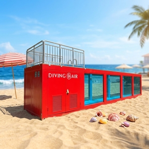 <span class=keywords><strong>Piscine</strong></span> Conteneur Carrée Préfabriquée à Installation Rapide, Modulaire en Acier, Écologique, pour Enfants et Adultes, Idéale pour le Camping - Product Image 1