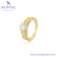 X000008457 Xuping bijoux mode mariage fiançailles hommes femmes Couple glacé main anneau ensemble
