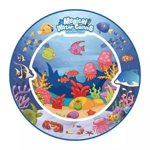 Sihirli kalemler bebekler için eğitici oyuncak su Doodle Mat boyama için renkli kalem seti <span class=keywords><strong>2</strong></span> 4 yıl için büyülü su tuval - Product Image 1