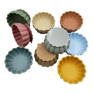 Plato de Silicona de Grado Alimenticio para Bebés, Vajilla de Silicona para Bebés, Plato de Alimentación de Silicona, Utensilios para Comer para Bebés - Product Image 5