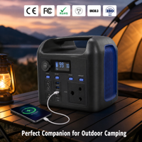 Hochleistungs-576Wh-Tragbare Powerstation 600W Solargenerator für Camping, Outdoor, Reisen, Notstromversorgung zu Hause
