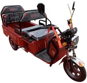 Большой трехколесный Электромобиль Электрический трехколесный мотоцикл 500w-1000w трехколесный велосипед электрический adulto грузовой пассажир