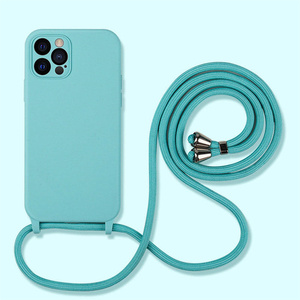 เคสซิลิโคนสำหรับ iPhone 15 Plus 14 Pro, เคสซิลิโคนสายคล้อง<span class=keywords><strong>คอ</strong></span> - Product Image 6