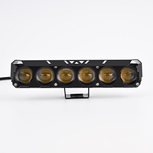 YD <span class=keywords><strong>Moto</strong></span> 6 Lentille Spot Blanc Jaune Haut Bas Faisceau 28W <span class=keywords><strong>LED</strong></span> <span class=keywords><strong>Phare</strong></span> Auxiliaire Conduite Lampe Universel <span class=keywords><strong>Moto</strong></span> Accessoires - Product Image 6
