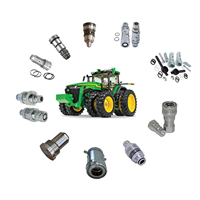 Coupleur hydraulique mâle à face plate 7246777 compatible avec John Deere