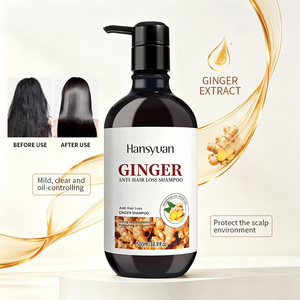 Lotion Shampooing Naturel aux Herbes <span class=keywords><strong>et</strong></span> au Gingembre, Fortifiant les Racines, Anti-Chute pour <span class=keywords><strong>Cheveux</strong></span> <span class=keywords><strong>Fins</strong></span> <span class=keywords><strong>et</strong></span> <span class=keywords><strong>Clairsemés</strong></span> - Product Image 1