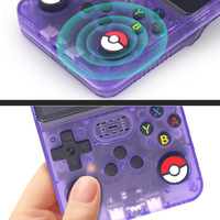 Poignées de pouce Capuchons de manette en silicone pour accessoires R36S Console de jeu portable Bâtons analogiques Poignée de manette