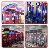 Machine d'Arcade de Boxe à Monnayeur pour Tickets Rédemptibles, Jeux Amusants de Poing Boxeur Électronique, en Vente