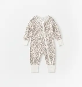 Ananbaby Chất lượng cao Kid bodysuit quần áo trẻ em dài tay áo thong Bodysuit màu da và in cho trẻ em gái và bé trai