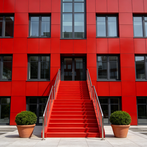 Panneau composite en aluminium revêtu de PVDF 5MM Ecobuild, le plus populaire en 2026, à prix abordable, ignifuge, étanche, pour revêtement mural extérieur moderne - Product Image 4