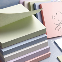 Blocs-notes adhésifs, couleurs vives, autocollants, faciles à coller pour la maison, le bureau, le carnet