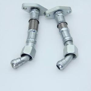Turbocharger Oil Pipe 038145736c <b>Long</b> Short Metal Braided <b>Hose</b> Fitting For Turbocharger - Product Image 1