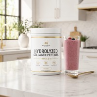 Collagène Marin en Vrac de Qualité Supérieure pour Marques Privées OEM – Complément de Santé à Base de Collagène en Poudre en Gros