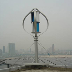 กังหันลมผลิตไฟฟ้า 300W สำหรับติดตั้งบนหลังคา ไฟถนน พัดลมกังหันลมขนาดเล็ก เครื่องกำเนิดไฟฟ้าพลังงานลมขนาดเล็ก สำหรับใช้ในบ้าน EN-300W-Q4 กังหันลมขนาดเล็ก - Product Image 1