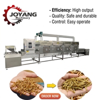 Séchoir à micro-ondes automatique Joyang en acier inoxydable certifié CE pour larves BSF et vers de farine jaunes
