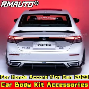 Pour Honda Accord 11e génération 2023, kit carrosserie, aileron arrière noir brillant style TYPER, aileron de coffre, accessoires de voiture - Product Image 3