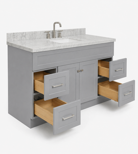 Meuble-lavabo autoportant série Celia 54 pouces en 6 coloris, vente en gros, usine du Vietnam - Product Image 3