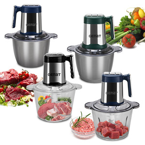 Gemat Food Processor 235x235x320mm Electric Multi Function Meat Grinder <b>Vegetable</b> <b>Chopper</b> Mixer High Efficiency - Product Image 2