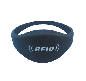 Bracelet en silicone personnalisé, étanche, NFC RFID EM4305 1K, mini-étiquette 13,56 MHz pour paiement et usage hôtelier - Product Image 3
