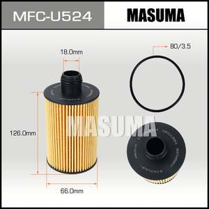 CHEVROLET için MASUMA MFC-U524 yağ filtresi otomotiv motor dayanıklı filtre kartuşu - Product Image 2