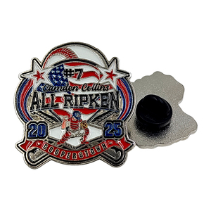 Spille e Distintivi in Metallo Personalizzati Smaltati a Tema <span class=keywords><strong>Stranger</strong></span> <span class=keywords><strong>Things</strong></span> Supernatural: Demogorgone <span class=keywords><strong>di</strong></span> Eleven - Product Image 2