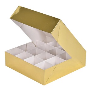 Caja de regalo elegante con compartimento secreto para oro, que ofrece sorpresas inolvidables y se puede personalizar según las necesidades. - Product Image 2