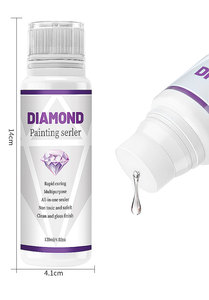 OSBANG Sellador Transparente de Acrílico Ecológico para Pintura de Diamantes con Cabezal de Esponja, Pegamento Adhesivo para Rompecabezas de Diamantes 5D DIY - Product Image 5
