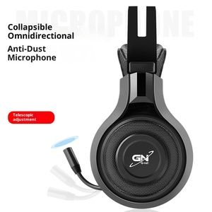 <span class=keywords><strong>Casque</strong></span> <span class=keywords><strong>filaire</strong></span> professionnel pour e-sport 7.1, circum-auriculaire, avec annulation active du <span class=keywords><strong>bruit</strong></span> (ANC), métal, RGB, caisson <span class=keywords><strong>de</strong></span> basses vibrant, commande par bouton - Product Image 2