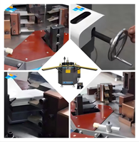 Máquina Profesional de Alta Eficiencia para el Ensamblaje de Perfiles de Puertas y Ventanas de Aluminio, Automática, de Una Sola Cabeza, para Prensar Esquinas