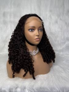 โปรโมชั่น $78 วิกผมแท้บราซิล 100% แบบ 5x5  วิกผมหยิกแบบพิสซี่ วิกผมพม่าแบบดับเบิ้ลดรอน  วิกผมแบบเต็มศีรษะแบบใส - Product Image 3