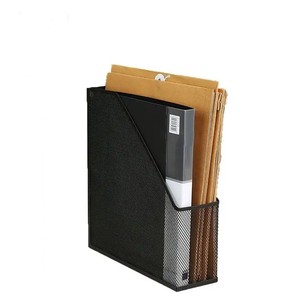 Mesh Desktop <b>File</b> Organizer Rectangle Foldable Standing Type For Desk <b>Storage</b> Neatening CQY-3002 - Product Image 3