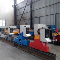 Machine de découpe plasma de type portique avec système de contrôle CNC SJTU, servomoteur, haute productivité, zone de travail 3000x12000mm, 120A