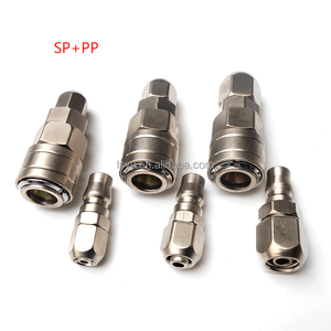 Khí nén phù hợp SP PP SM PM SH PH SF <span class=keywords><strong>PF</strong></span> <span class=keywords><strong>20</strong></span> 30 40 C Loại tự khóa khớp nối nhanh kết nối Coupler cho máy nén khí - Product Image 3